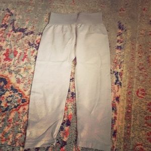 New Balance For J Crew Gray Leggings Capri